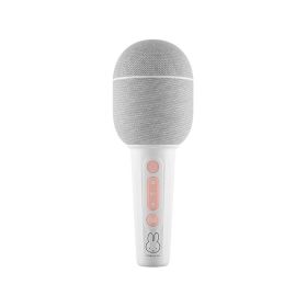 Miffy X Mipow Wireless Karaoke Microphone Bluetooth Handheld Portable Speaker Condenser microphon Home KTV Player for Kids Gift