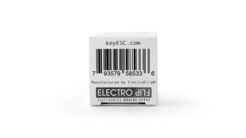 Modern ESC Keyboard with White LED & Easy Replaceable Batteries