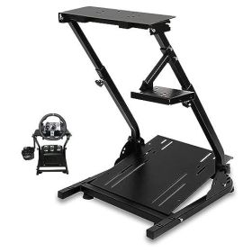 Fruyyzl G29 G920 Racing Wheel Stand, Height Adjustable & Foldable Steering Wheel Stand for Logitech G923 G25 G27