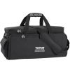 VEVOR DJ Cable File Bag, 1200D Oxford Fabric, DJ Gig Bag with 9 Detachable Divider 4.92 ft Padded Shoulder Strap Plastic Bottom Pad