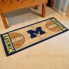 Michigan Basketball Court Runner 30"x72"