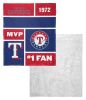 [Personalization Only] OFFICIAL MLB Colorblock Personalized Silk Touch Sherpa Throw Blanket - Rangers